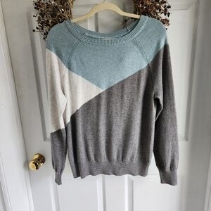 Prana Havaar Sweater Organic Cotton And Merino Wool Blend Sz Small